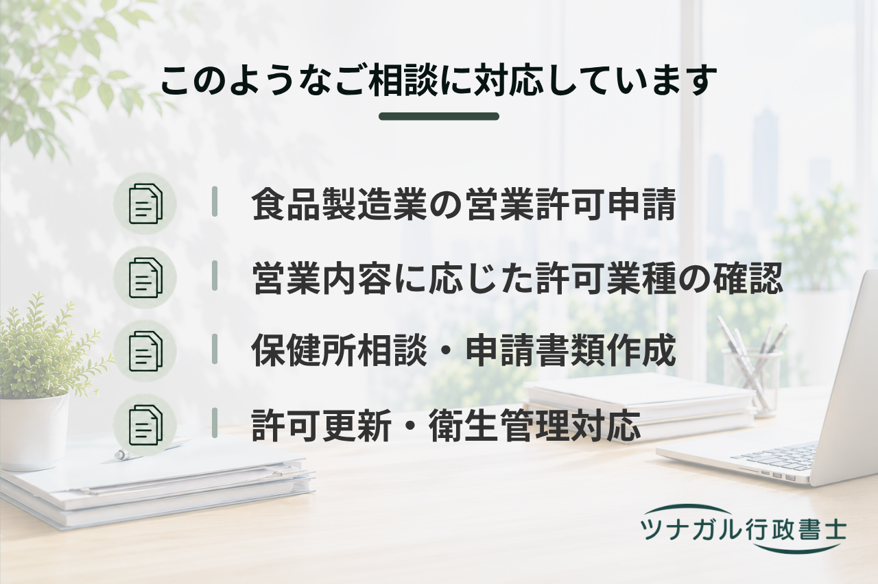 食品製造業許可申請（cn072）