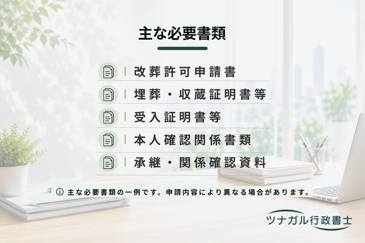 墓じまい・改葬の申請手続（一般利用者向け）（c076）
