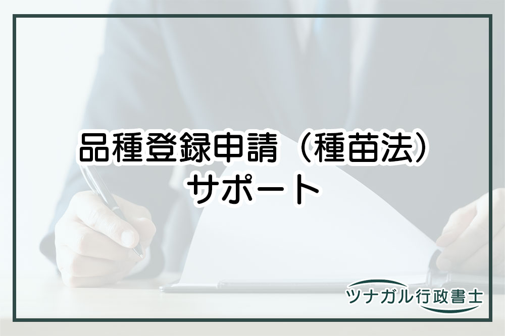 種苗法に基づく品種登録申請（dq083）