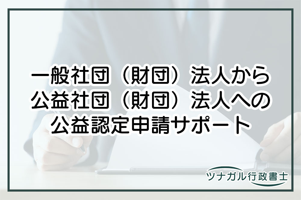 一般社団（財団）法人から公益社団（財団）法人への公益認定申請（d110）