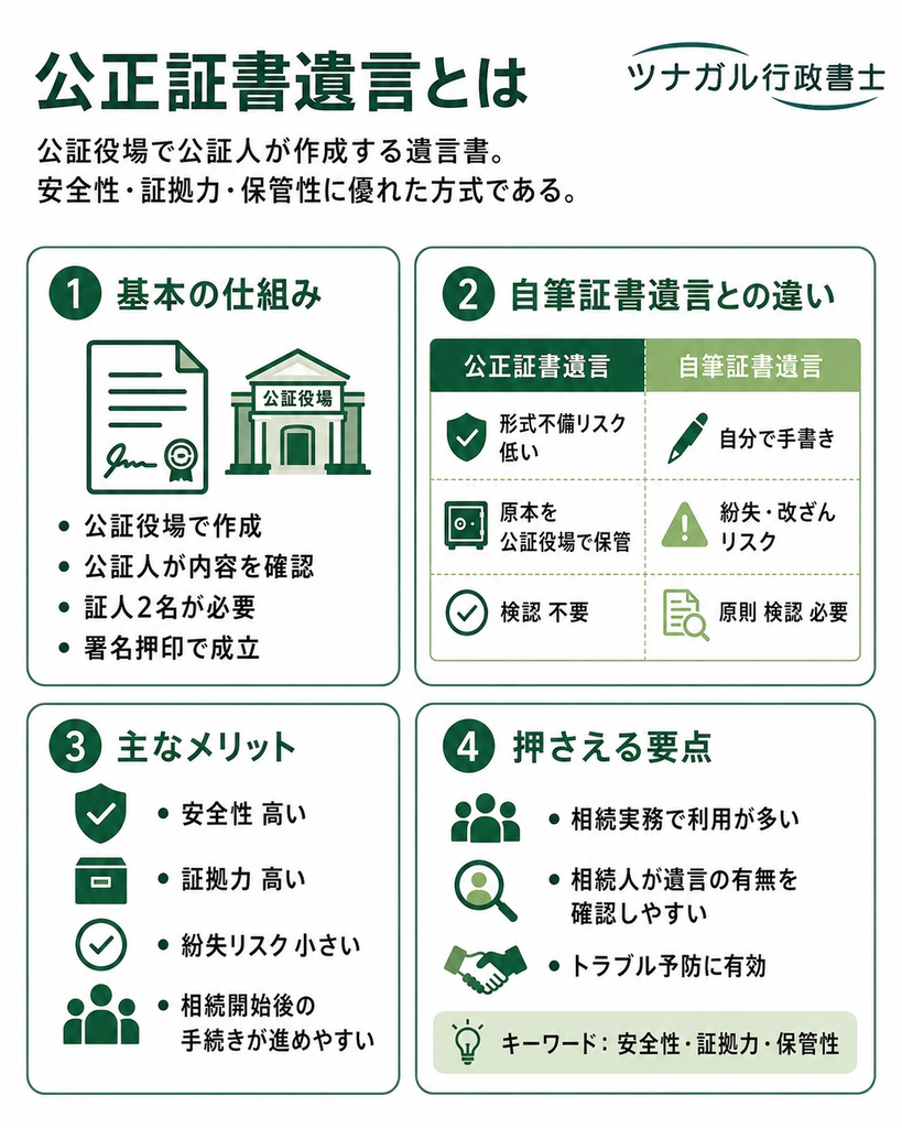 公正証書遺言とは